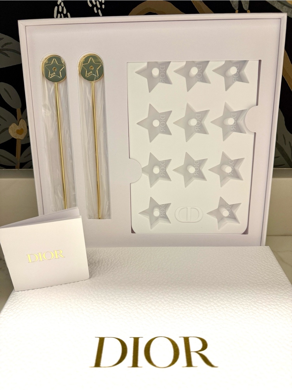 DIOR Beverage Set Summer 2026 Limited Edition Platinum Gift Set New In Box